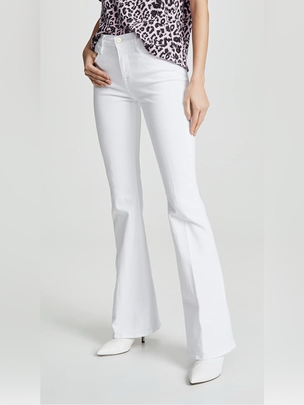 FRAME Women's Le High Flare Jeans Size 25 inseam 34”